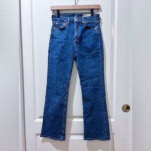 RAG AND BONE NINE HIGH RISE ANKLE FLARE SIZE 26